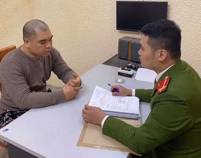 Đối tượng Hoàng tại CQĐT.