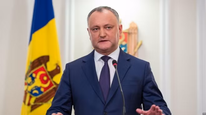 Tổng thống Igor Dodon.