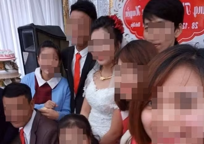 M. và em H. chưa đến tuổi kết hôn nhưng vẫn được hai gia đình tổ chức cưới “chui”.