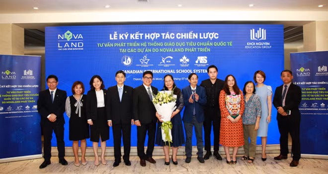 Hợp tác cùng Khôi Nguyên là bước đi chiến lược giúp Novaland phát triển các tiện ích giáo dục chuyên nghiệp, mang đến cuộc sống tiện nghi cho cư dân tại các Dự án và các khu vực lân cận