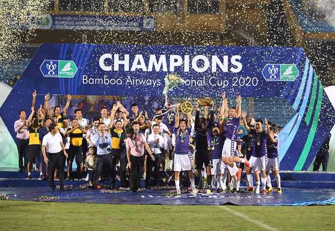 Hà Nội đoạt Cup Quốc gia 2020 hoàn thành một trong những mục tiêu quan trọng nhất trong mùa giải này.