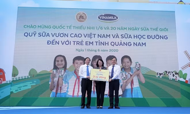 Nhân dịp Tết thiếu nhi, Phó Chủ tịch nước trao tặng tỉnh Quảng Nam khu nhà nội trú cho trẻ em trị giá 3 tỷ đồng