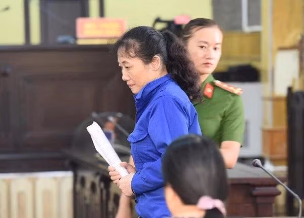 Bị cáo Nguyễn Thị Hồng Nga.