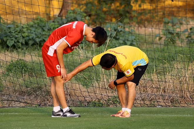 Văn Toàn tập riêng trong chiều nay(28-11). Ảnh: VFF.