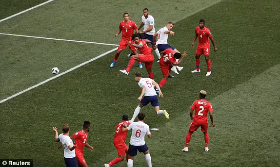 Pha ghi bàn mở tỷ số của John Stones. Ảnh: Reuters.