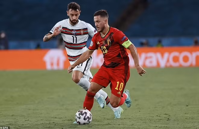 Rạng sáng 28/6, cuộc so tài đang được mong đợi bậc nhất tại Euro 2020 đã diễn ra giữa Bỉ và Bồ Đào Nha. Trận đấu thu hút sự chú ý bởi sự góp mặt của hàng loạt ngôi sao của bóng đá thế giới hiện tại.