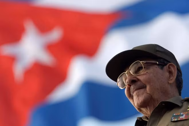 Chủ tịch Cuba Raul Castro. Ảnh Reuters