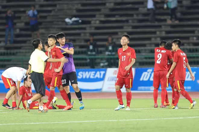 Sau giải U.16 Đông Nam Á, các cầu thủ trẻ Việt Nam sẽ sớm trở lại ở giải U.16 châu Á. Ảnh: Đức Đồng