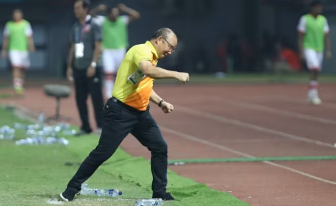 Ông Park Hang-seo đã đúng khi luôn giành sự tin tưởng Công Phượng dù có lúc tiền đạo xứ Nghệ không đạt phong độ cao. Ảnh: VNE.