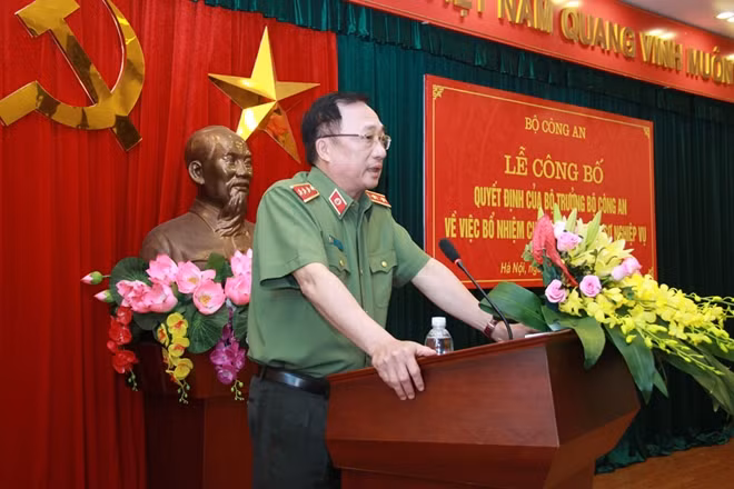 Thứ trưởng Nguyễn Văn Thành phát biểu tại Lễ Công bố.