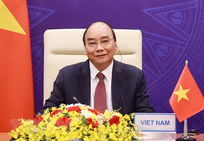 Chủ tịch nước Nguyễn Xuân Phúc.