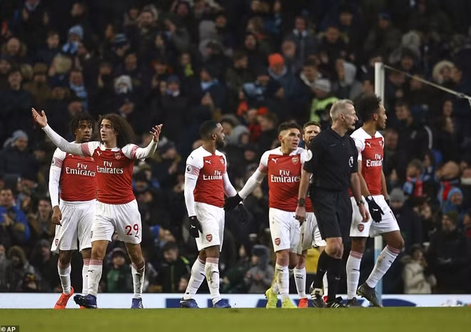 Arsenal có phần thiếu may mắn trong trận đấu này.