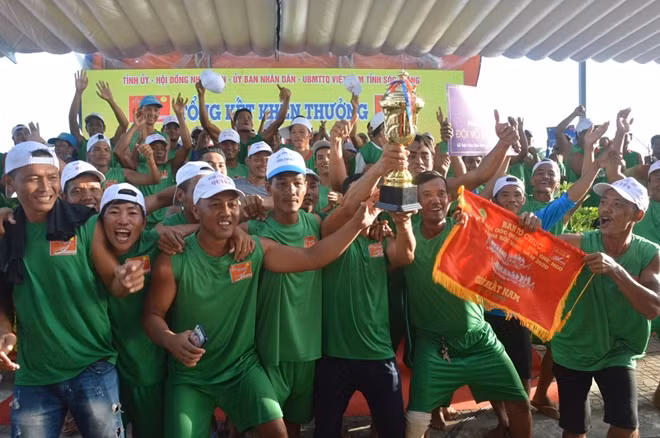 Niềm vui chiến thắng.