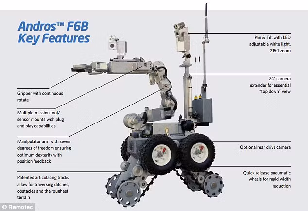 Robot Andros.