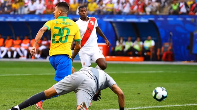 Peru hoàn toàn gục ngã, đầu hàng trước sức mạnh của Firmino và các đồng đội.