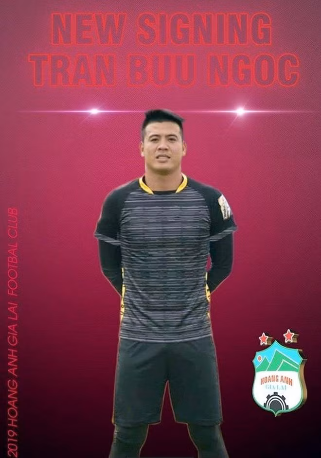 Bửu Ngọc, thủ môn mới của Hoàng Anh Gia Lai.