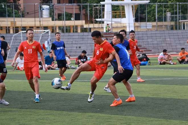 Nhờ lối đá thông minh, đội Báo CAND đã chiến thắng 3-0 qua đó có được vị trí nhất bảng B giành vé vào vòng tứ kết.