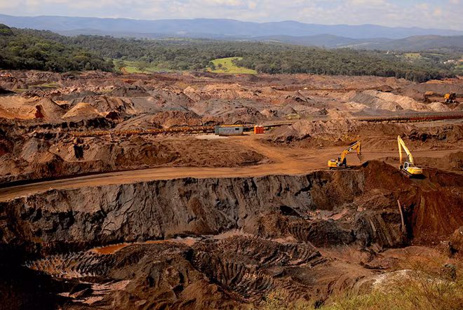 Vỡ đập ở hồ chứa bùn thải Brumadinho.