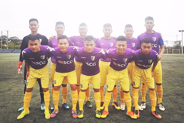 Đội bóng hạng Nhất của CLB Hà Nội. Ảnh: HN FC