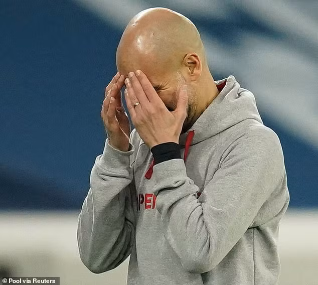Phát biểu sau trận đấu HLV Pep Guardiola dù thất vọng với màn trình diễn của các học trò nhưng muốn ManCity nhanh chóng quên đi thất bại này và tập chung vào cuộc đua vô địch Premier league. Phát biểu sau trận đấu HLV Pep Guardiola dù thất vọng với màn trình diễn của các học trò nhưng muốn ManCity nhanh chóng quên đi thất bại này và tập chung vào cuộc đua vô địch Premier league.
