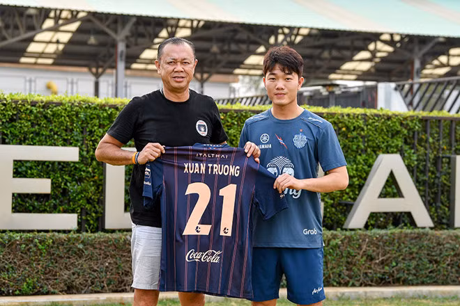 Xuân Trường ra mắt tại tại Buriramm United. Ảnh: BUFC.