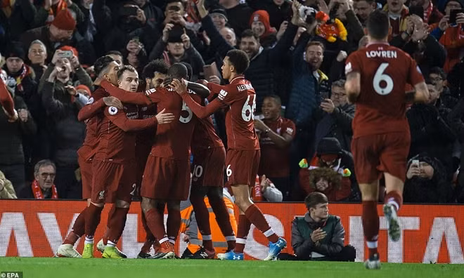Liverpool đang đạt phong độ "đáng sợ" trong mùa giải này.