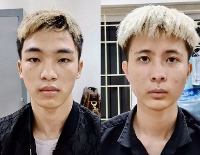 Đối tượng Nguyễn Phương Hướng, Lã Bá Cao tại Cơ quan Công an.
