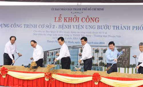 Khởi công xây dựng Bệnh viện Ung Bướu TP Hồ Chí Minh - cơ sở 2
