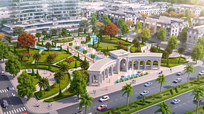 Là tổ hợp chung cư, khách sạn 5 sao, shophouse đa dạng, dự án được tích hợp các tiện ích đáng chú ý như trung tâm thương mại, quảng trường trung tâm, trường học liên cấp, công viên thể thao …