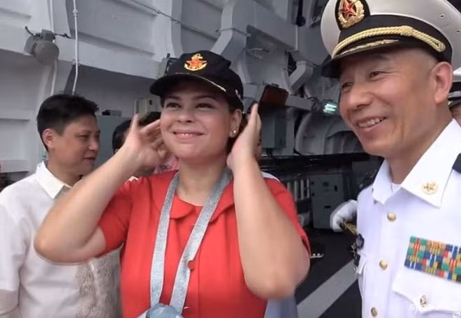 Thị trưởng thành phố Davao Sara Duterte.