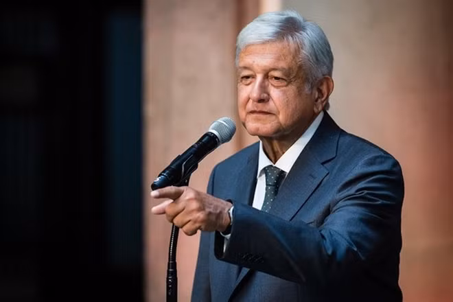 Tổng thống đắc cử Mexico Andres Manuel Lopez Obrador.