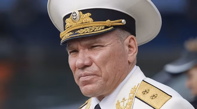 Chuẩn Đô đốc Kravchuk. Ảnh: Sputniknews.