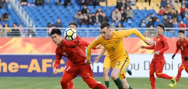 Đình Trọng không có tên trong danh sách sơ bộ của U23 Việt Nam. Ảnh: AFC.
