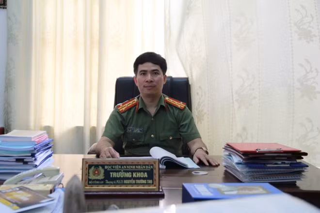 Nhà giáo ưu tú Nguyễn Trường Thọ, Trưởng khoa An ninh nội bộ, Học viện ANND.