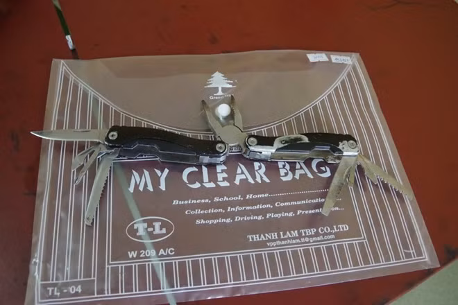 Tang vật vụ án.