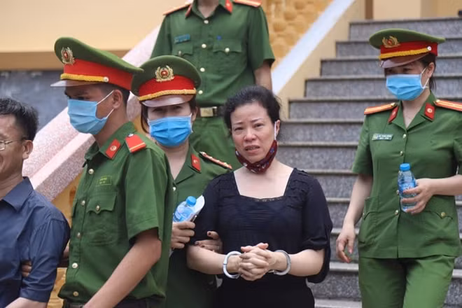 Bị cáo Diệp Thị Hồng Liên.