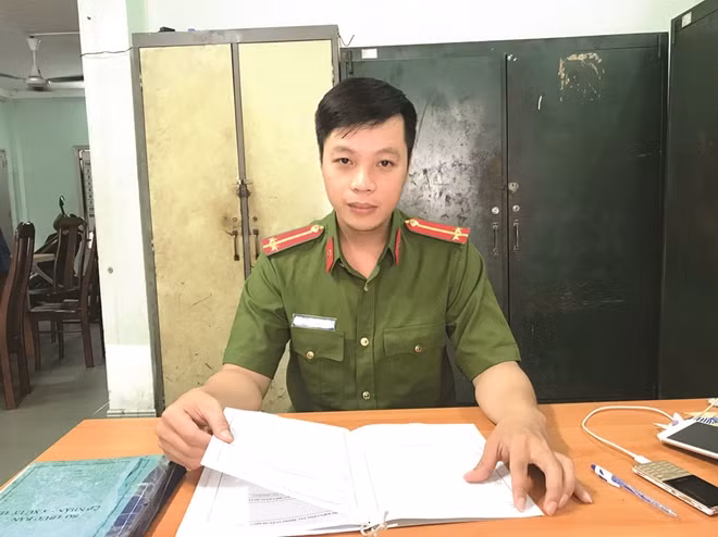 Trung úy Lê Hoàng Hảo.