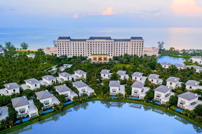 Hệ sinh thái xanh tại các cơ sở của Vinpearl.