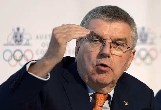 Chủ tịch IOC ông Thomas Bach. Ảnh: AP.