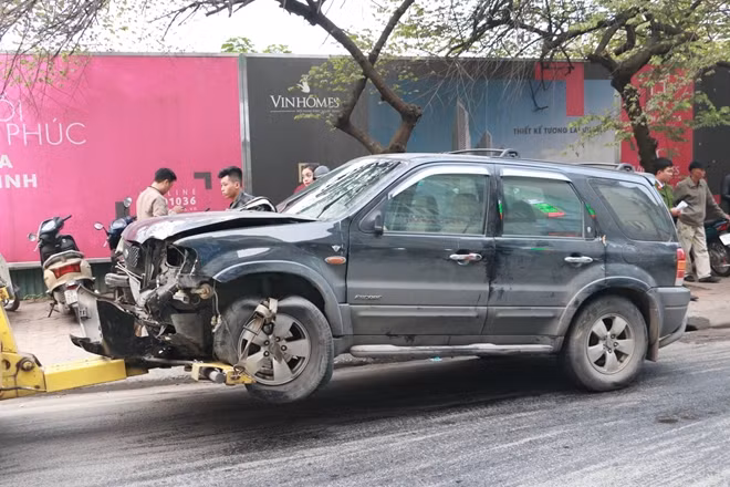 Chiếc xe gây tai nạn.