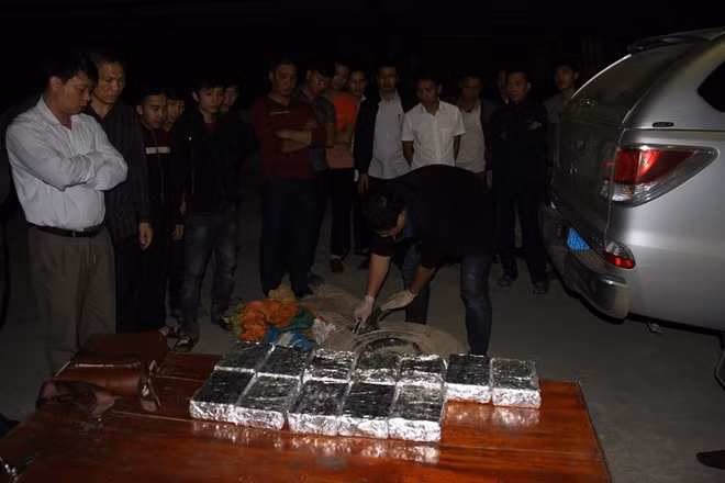 Số tang vật bị thu giữ