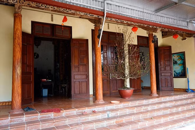 Tổ ấm khang trang của đôi vợ chồng lệch tuổi.