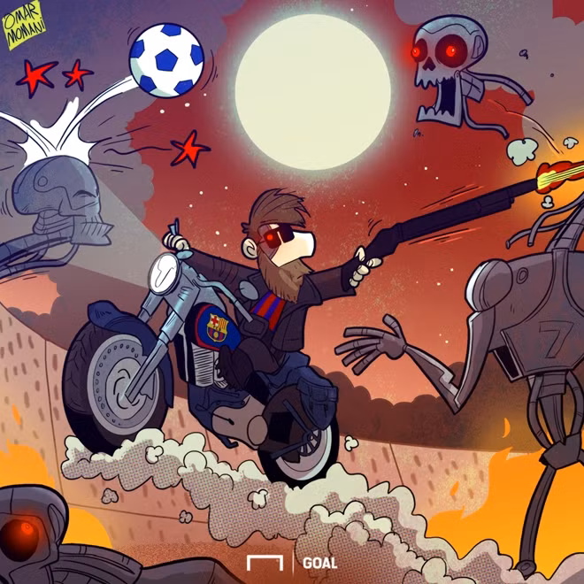 Messi thành kẻ hủy diệt. Trong 5 vòng đấu của La Liga vừa qua M10 đã ghi tới 9 bàn trong đó có 4 bàn trong trận đấu với Eibar