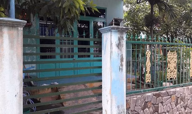 Hiện trường căn nhà trọ, nơi Trần Chí ra tay cuồng sát hai người. Hiện trường căn nhà trọ, nơi Trần Chí ra tay cuồng sát hai người.