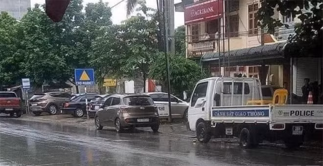 Hiện trường nơi xảy ra vụ án.