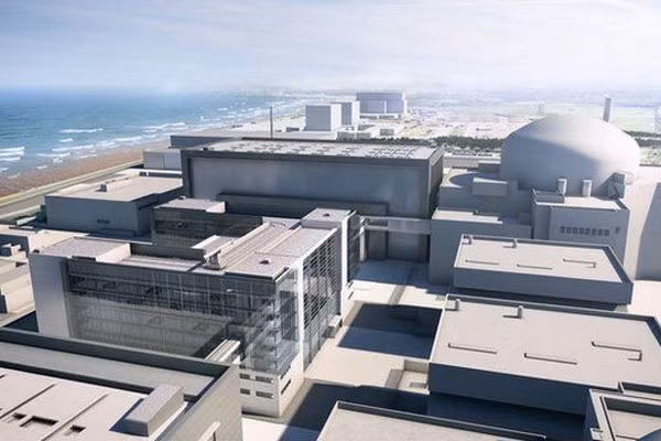 Nhà máy điện hạt nhân Hinkley Point C ở Somerset.