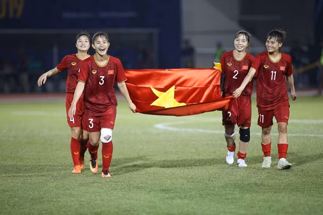 Bóng đã nữ cũng khép lại năm 2019 với vị thế thống trị khu vực. Ảnh: CTV.