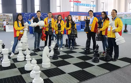 Đội tuyển cờ vua Việt Nam tại Olympiad - 2018. Đội tuyển cờ vua Việt Nam tại Olympiad - 2018.