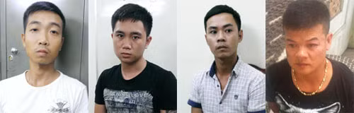 Các đối tượng vụ án.