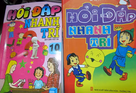 Cuốn “Hỏi đáp nhanh trí” - NXB Văn hóa thông tin có những nội dung câu hỏi rất phản cảm.